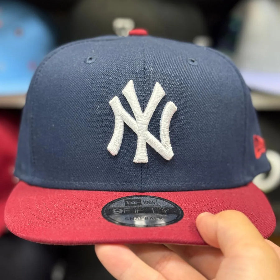 New Era New York Yankees Navy/Maroon 9FIFTY Snapback - Product Image