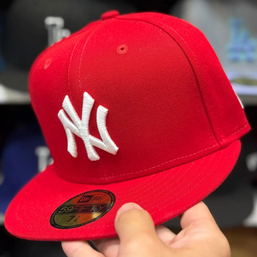 New Era New York Yankees Red 59FIFTY Fitted Hat - Product Image