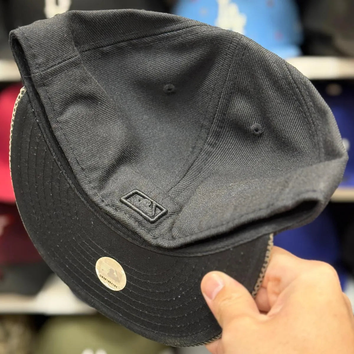 New Era New York Yankees 'Snake Skin' Black 59FIFTY Fitted Hat - Product Image