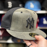 New Era New York Yankees 'Snake Skin' Black 59FIFTY Fitted Hat
