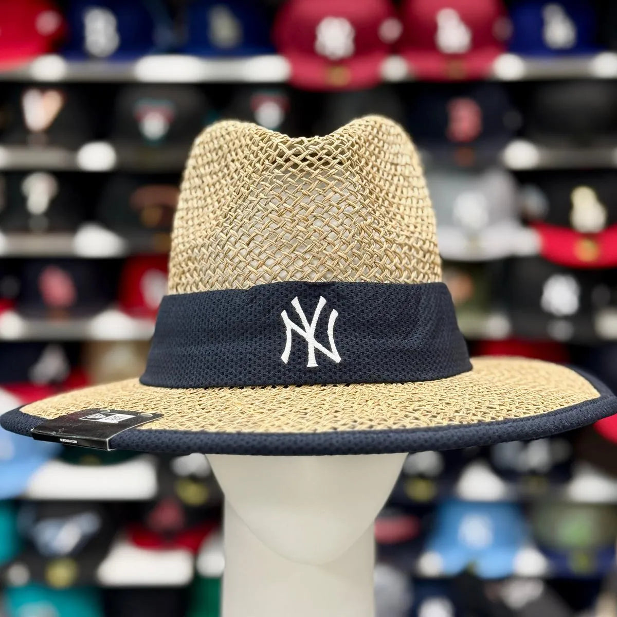 New Era New York Yankees Straw Hat - Product Image