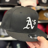 New Era Oakland Athletics Black 9FIFTY Snapback