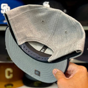 New Era OKC Thunder Grey/Navy 9FIFTY Snapback - Product Image