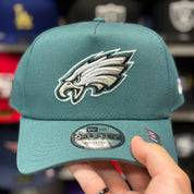 New Era Philadelphia Eagles A-Frame Green 9FORTY Snapback - Product Image
