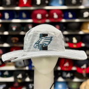 New Era Philadelphia Eagles Fisherman Hat | Silver / Green Under Brim - Product Image