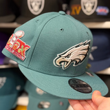 New Era Philadelphia Eagles 'Super Bowl LIV' Green 9FIFTY Snapback