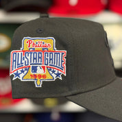 New Era Philadelphia Phillies '1996 All Star Game' A-Frame All Black 9FORTY Snapback - Scarlet - Product Image