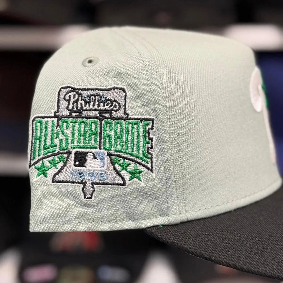 New Era Philadelphia Phillies 'All Star Game' A-Frame Mint/Black 9FIFTY Snapback - Product Image