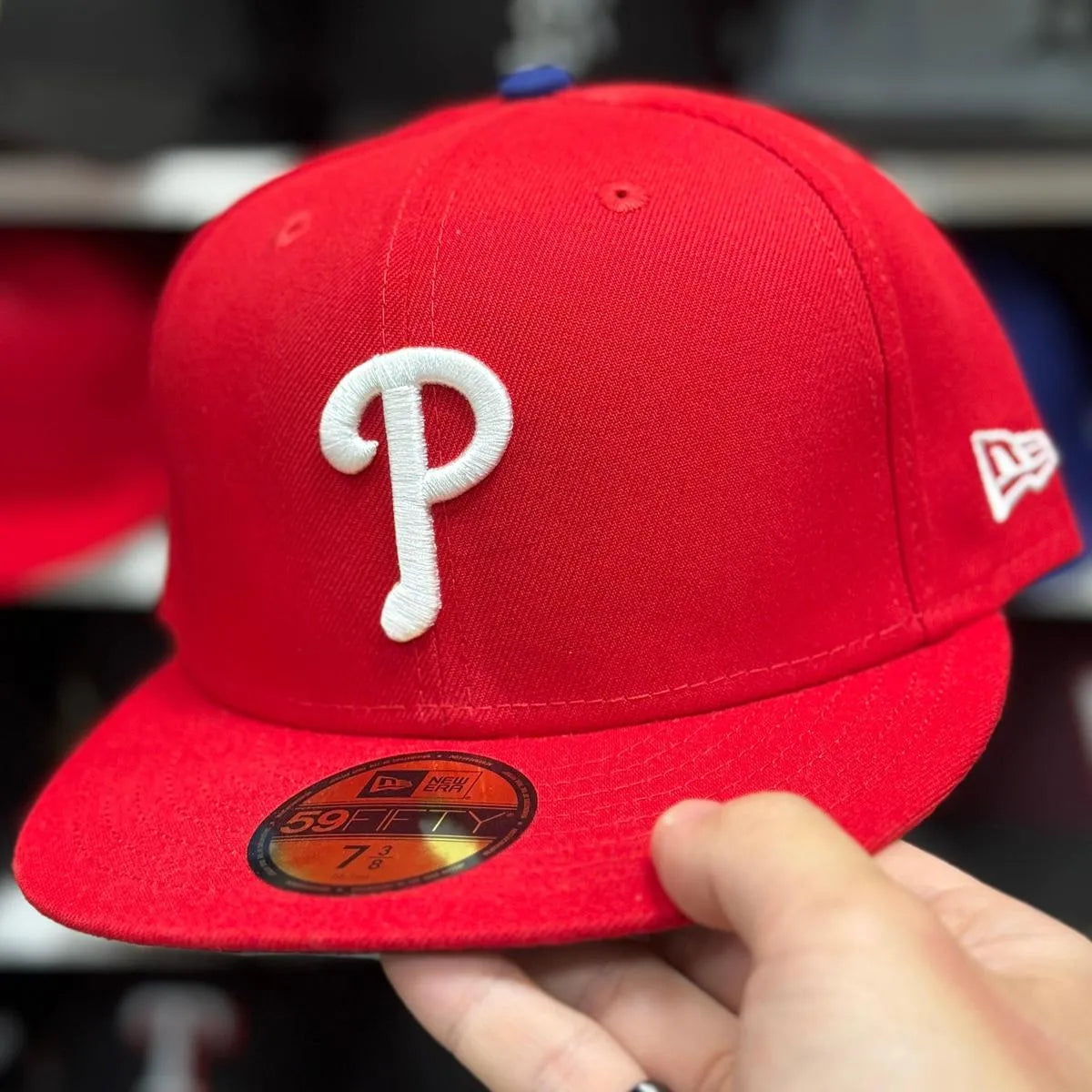 New Era Philadelphia Phillies Red 59FIFTY Fitted Hat - Product Image