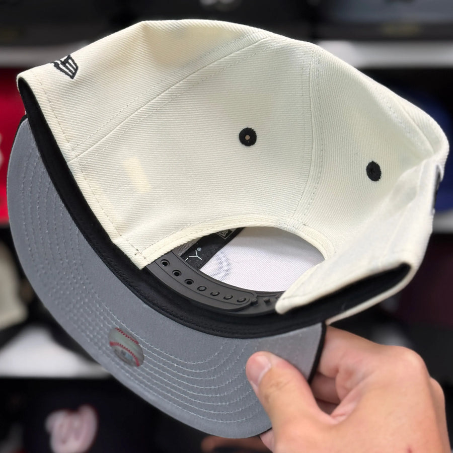 New Era Philadelphia Phillies Upside Down 'All Star Game' Creme/Black 9FIFTY Snapback - Product Image