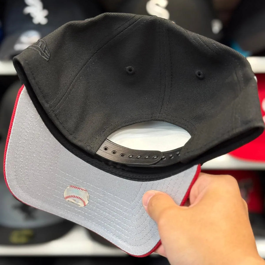 New Era Pittsburgh Pirates '1959 All Star Game' A-Frame Black/Red 9FORTY Snapback - Product Image
