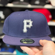 New Era Pittsburgh Pirates Midnight Purple 59FIFTY Fitted Hat - Product Image