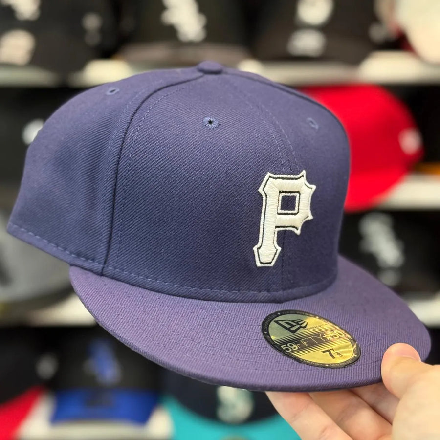 New Era Pittsburgh Pirates Midnight Purple 59FIFTY Fitted Hat - Product Image