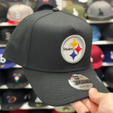 New Era Pittsburgh Steelers A-Frame Black 9FORTY Snapback