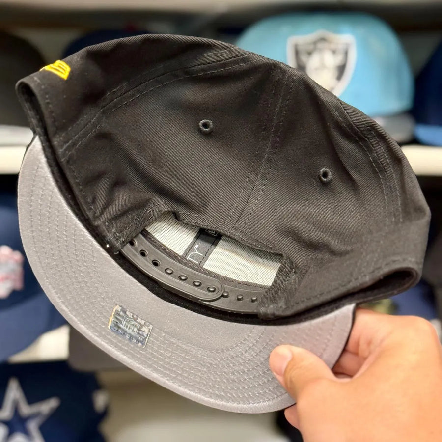 New Era Pittsburgh Steelers Black 9FIFTY Snapback - Product Image