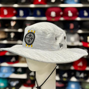 New Era Pittsburgh Steelers Fisherman Hat | Silver / Black Under Brim - Product Image