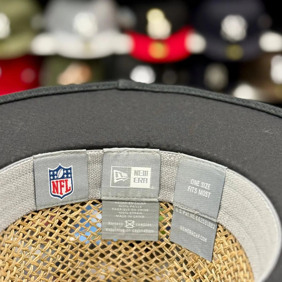 New Era Pittsburgh Steelers Straw Hat - Product Image