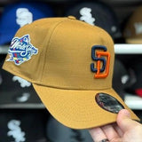 New Era San Diego Padres '1988 World Series' A-Frame Tan 9FORTY Snapback