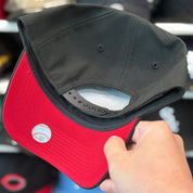 New Era San Diego Padres '1992 All Star Game' A-Frame All Black 9FORTY Snapback - Scarlet - Product Image