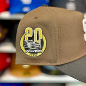 New Era San Diego Padres '20th Anniversary' A-Frame Brown/Black 9FORTY Snapback - Product Image