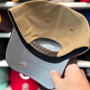 New Era San Diego Padres '40th Anniversary' A-Frame Tan/Brown 9FORTY Snapback | Glow in the Dark - Product Image