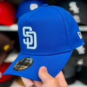 New Era San Diego Padres A-Frame Royal Blue 9FORTY Snapback - Product Image