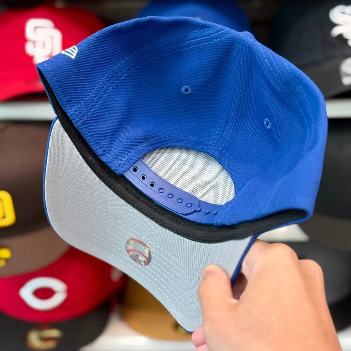 New Era San Diego Padres A-Frame Royal Blue 9FORTY Snapback - Product Image