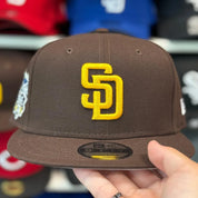 New Era San Diego Padres 'All Star Game' Brown 9FIFTY Snapback - Product Image