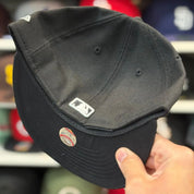 New Era San Diego Padres 'Outline Logo' Black 59FIFTY Fitted Hat - Product Image