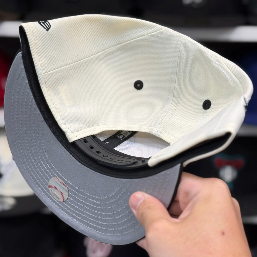New Era San Francisco Giants Upside Down '1984 All Star Game' Creme/Black 9FIFTY Snapback - Product Image