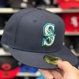 New Era Seattle Mariners Navy 59FIFTY Fitted Hat