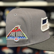 New Era Seattle Seahawks '1995 Pro Bowl' A-Frame Gray/Black 9FIFTY Snapback - Product Image