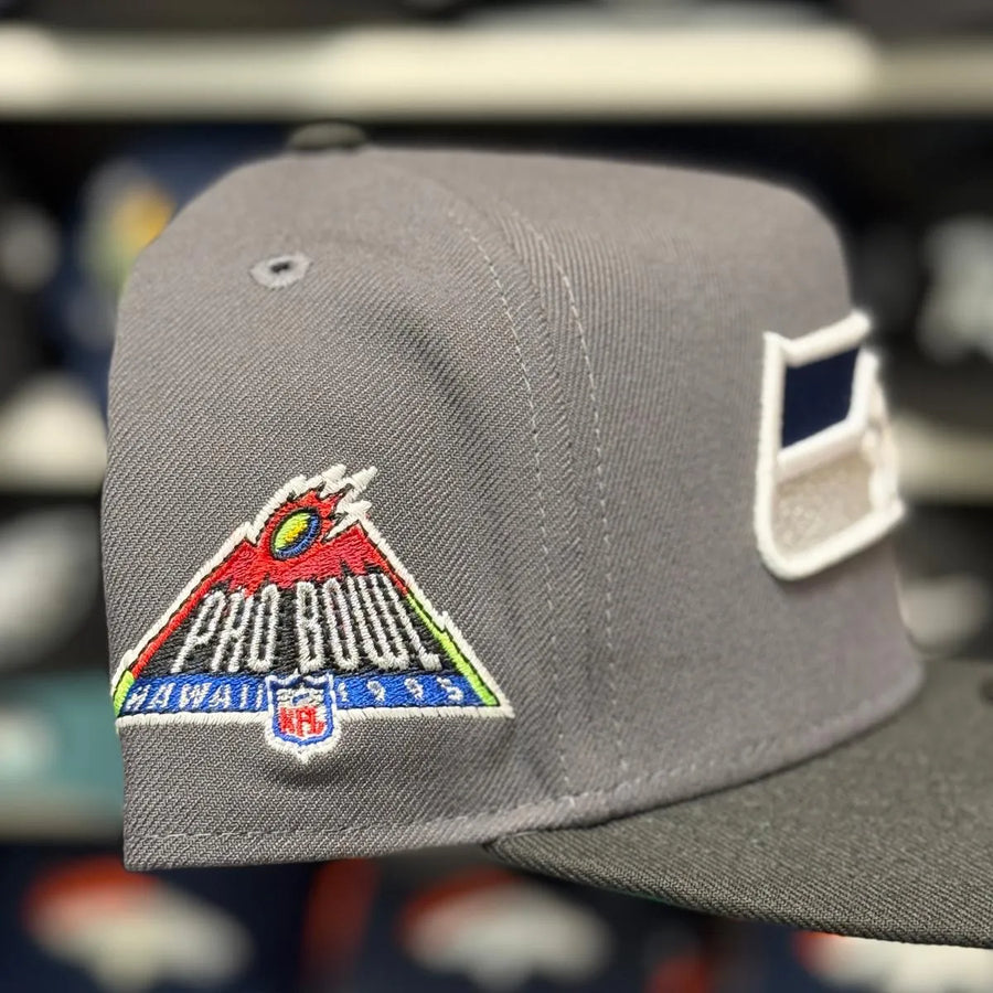 New Era Seattle Seahawks '1995 Pro Bowl' A-Frame Gray/Black 9FIFTY Snapback - Product Image