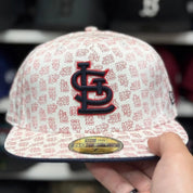 New Era St. Louis Cardinals 'Wallpaper Pack' White 59FIFTY Fitted Hat - Product Image
