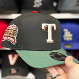 New Era Texas Rangers '1994 2019 Final Season' A-Frame Black/Green 9FIFTY Snapback