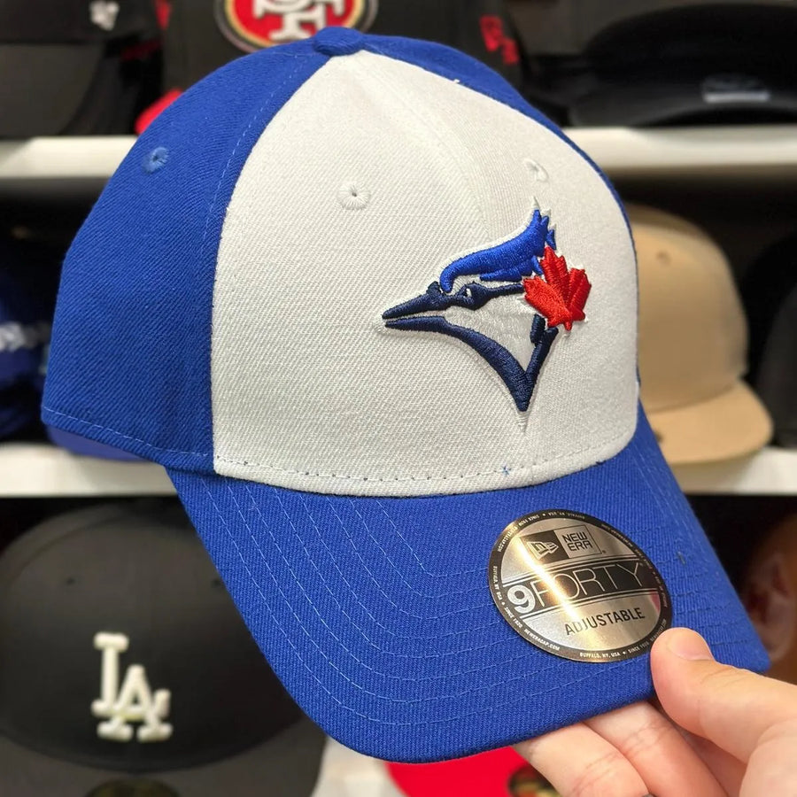 New Era Toronto Blue Jays 9FORTY Ball Cap | White/Blue - Product Image