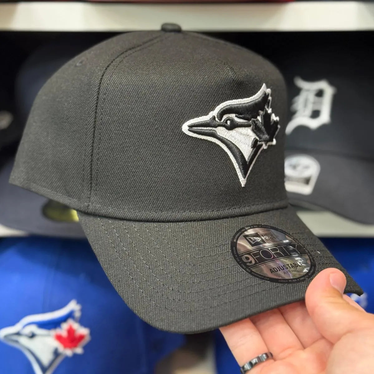 New Era Toronto Blue Jays A-Frame Black 9FORTY Snapback - Product Image