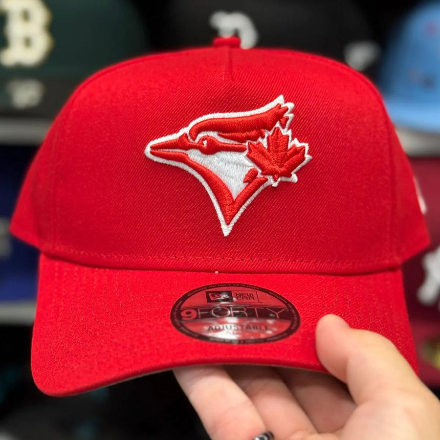 New Era Toronto Blue Jays A-Frame Red 9FORTY Snapback - Product Image