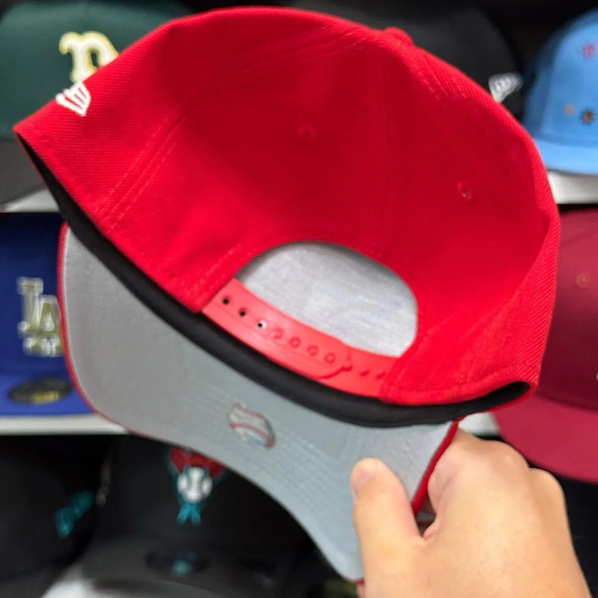 New Era Toronto Blue Jays A-Frame Red 9FORTY Snapback - Product Image