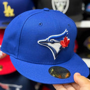 New Era Toronto Blue Jays Blue 59FIFTY Fitted Hat - Product Image