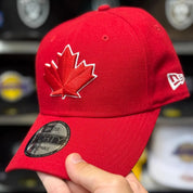 New Era Toronto Blue Jays 'Maple Leaf' Red 9FORTY Baseball Cap - Product Image