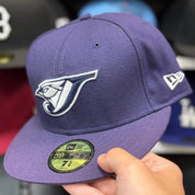 New Era Toronto Blue Jays Purple 59FIFTY Fitted Hat - Product Image