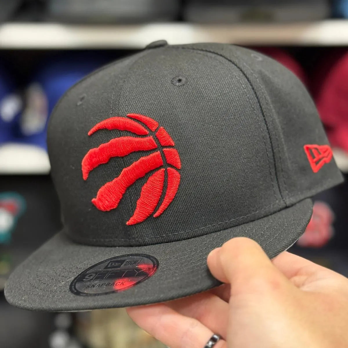New Era Toronto Raptors Black 9FIFTY Snapback - Product Image