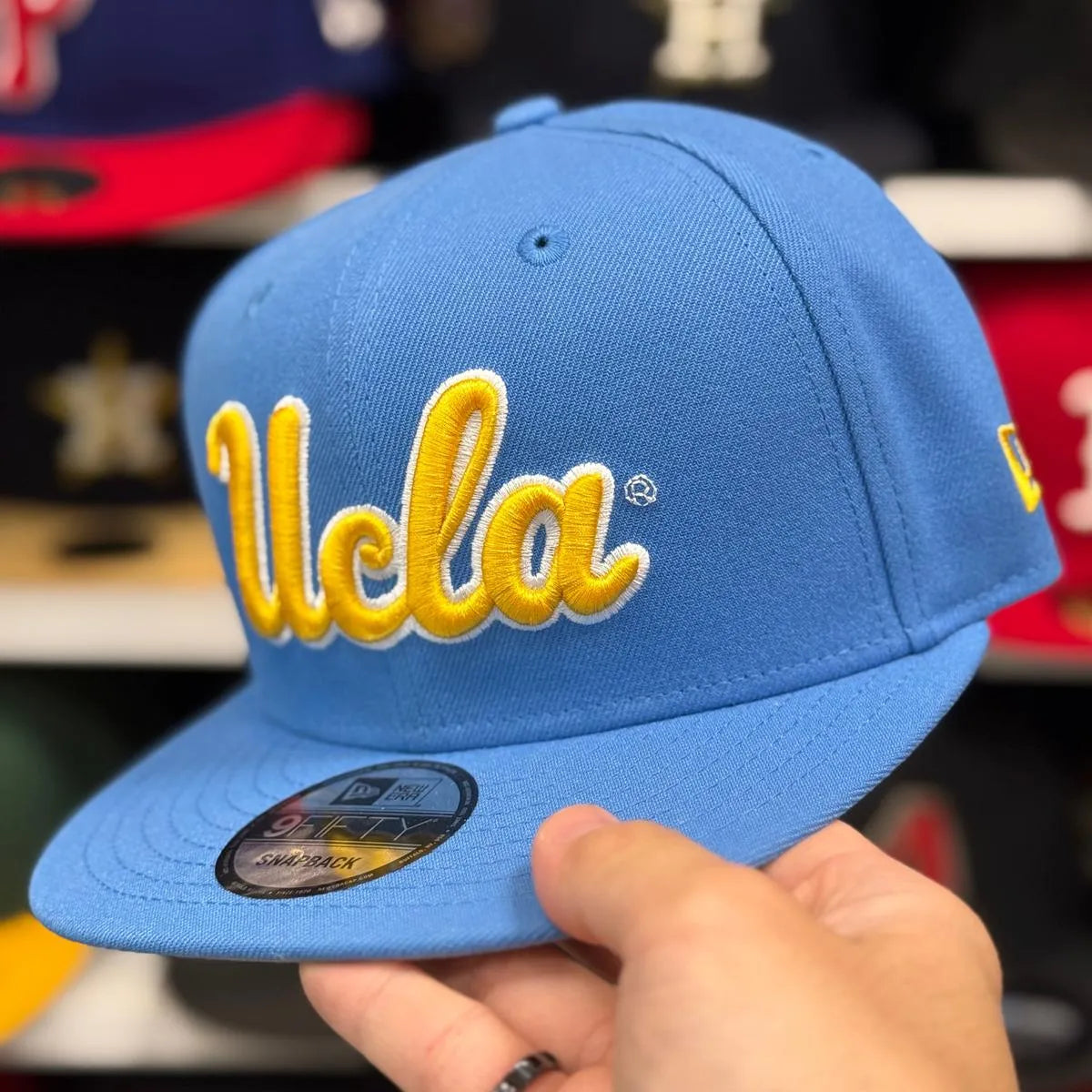 New Era UCLA Bruins '1998 Final Four' Light Blue 9FIFTY Snapback - Product Image