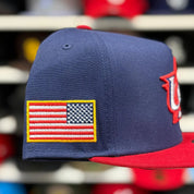 New Era United States 2026 World Baseball Classics A-Frame Navy/Red 9FIFTY Snapback - Product Image