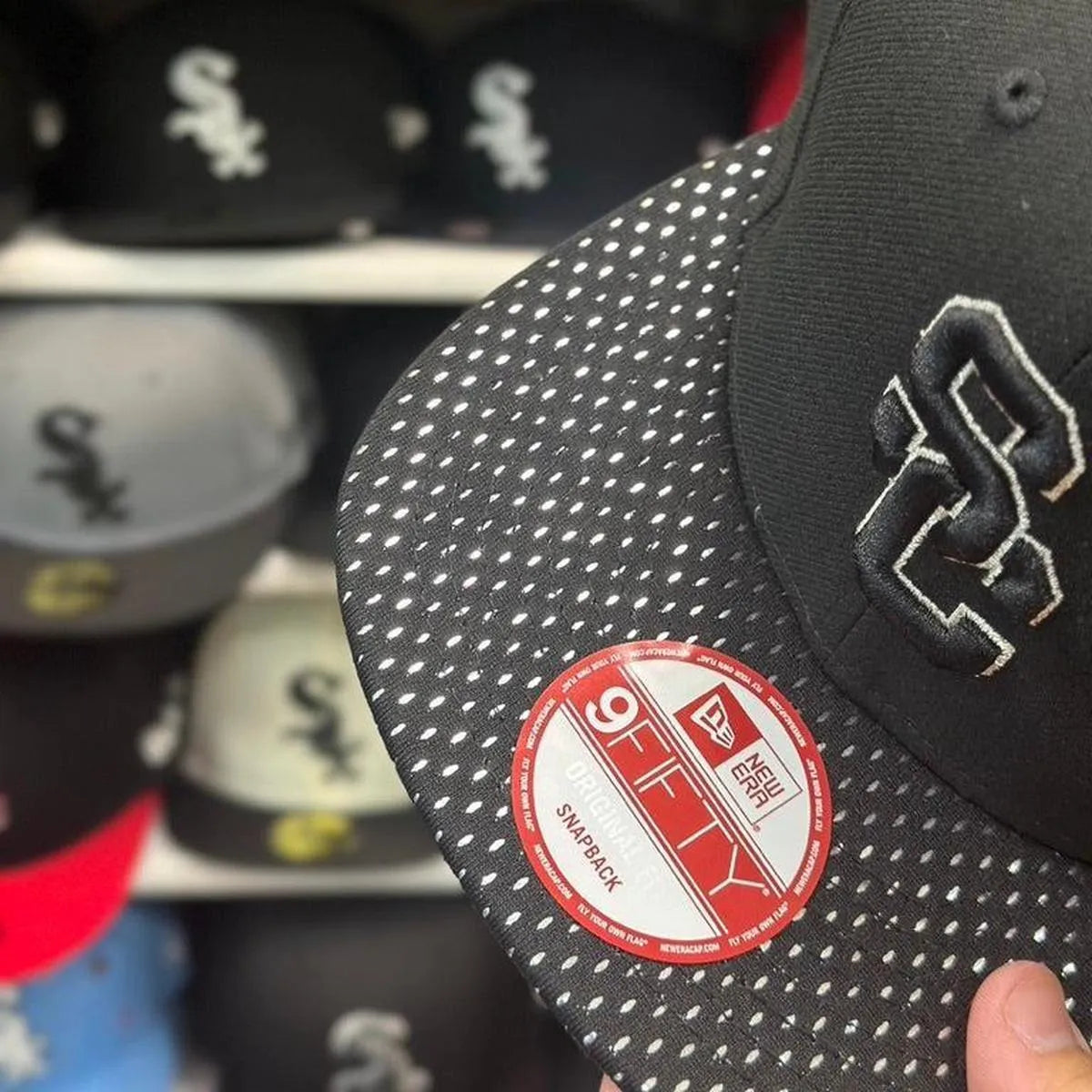 New Era USC Trojans NCAA Black Vintage 9FIFTY Snapback - Product Image