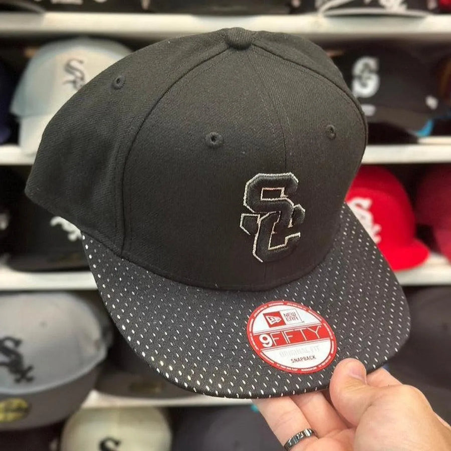 New Era USC Trojans NCAA Black Vintage 9FIFTY Snapback - Product Image