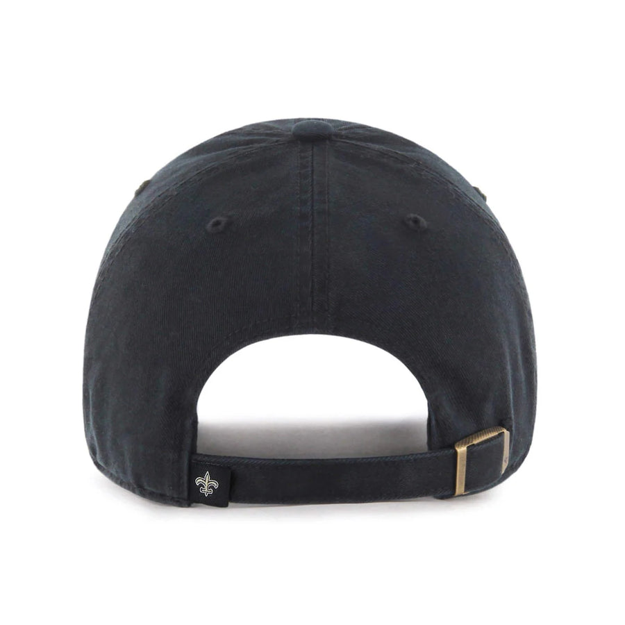 New Orleans Saints '47 Brand Clean Up - Black - Product Image