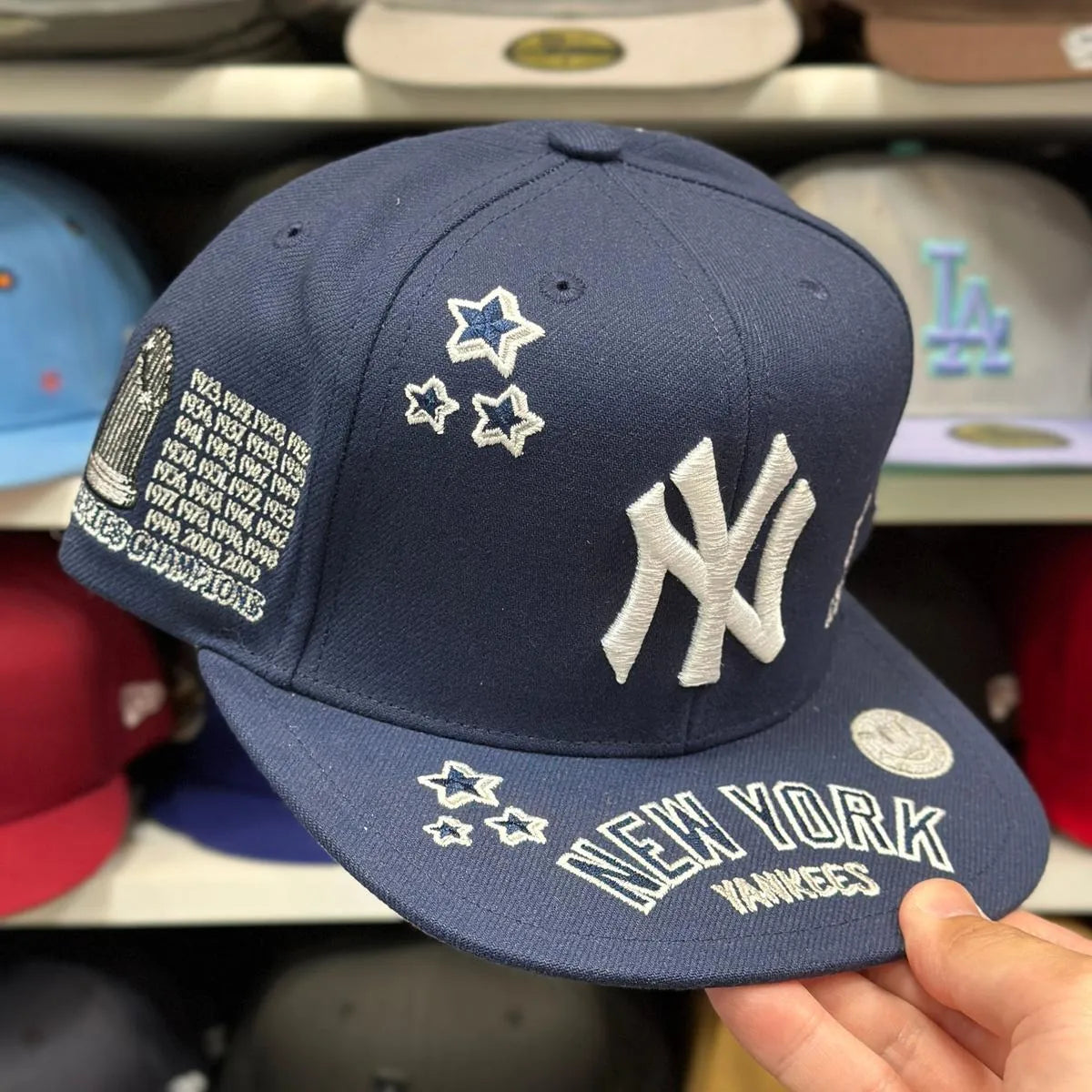 White Mitchell & Ness Snapback - Product Image