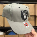 Oakland Raiders Vintage Fitted Hat | Silver